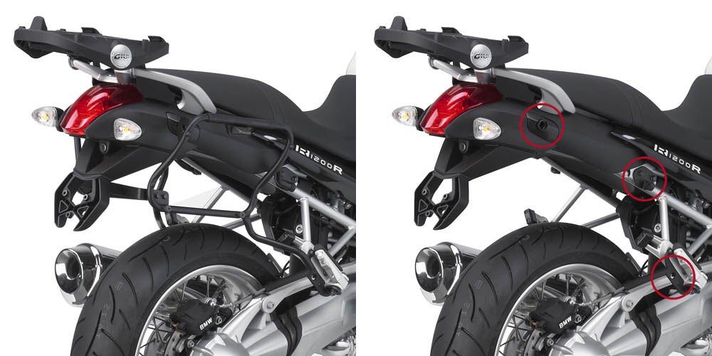 GIVI PLXR5100 BMW R 1200R (11-14) YAN ÇANTA TAŞIYICI