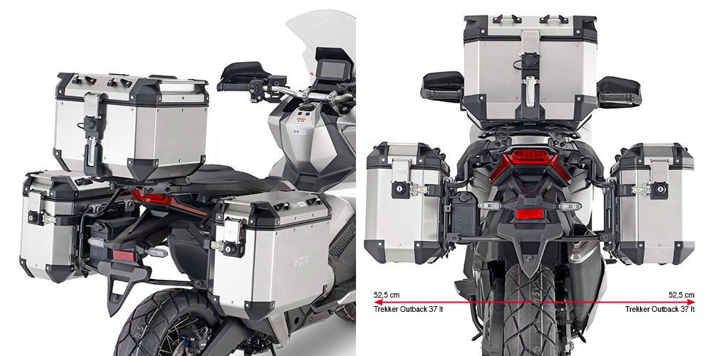 GIVI PLO1188CAM HONDA X-ADV 750 (21-24) YAN ÇANTA TAŞIYICI