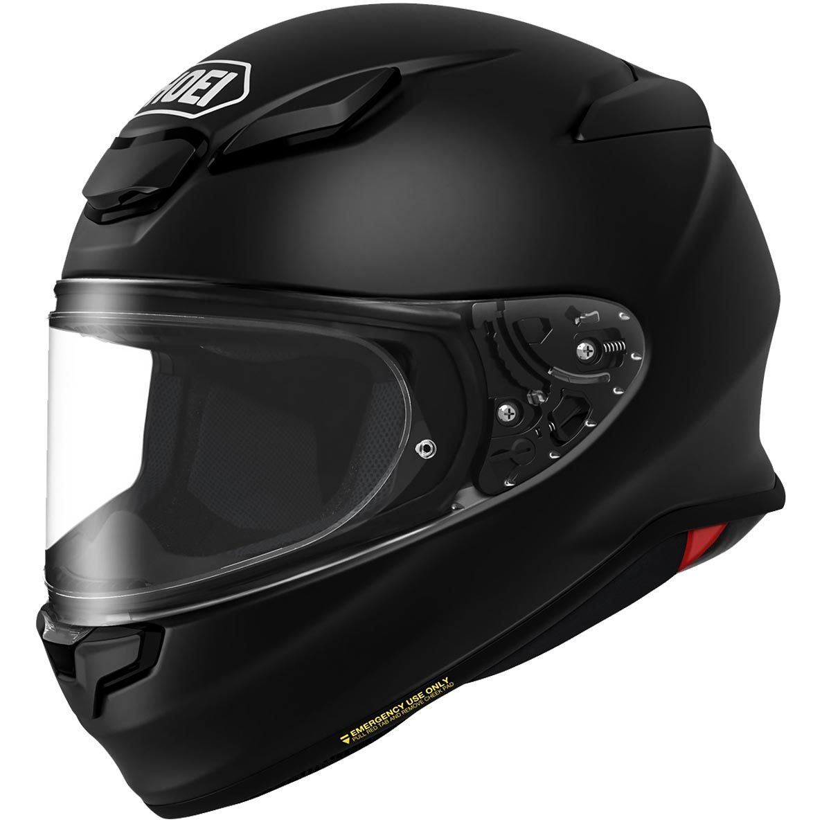 SHOEI NXR 2 KIRMIZI KASK Mat Siyah - XXL