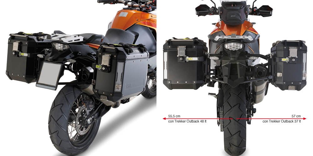GIVI PL7705CAM KTM 1050 - 1290 (15-20) - 1190 (13-16) YAN ÇANTA TAŞIYICI