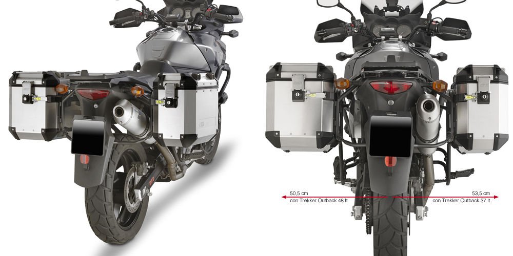 GIVI PL532CAM SUZUKI DL 650 V-STROM (04-11) YAN ÇANTA TAŞIYICI
