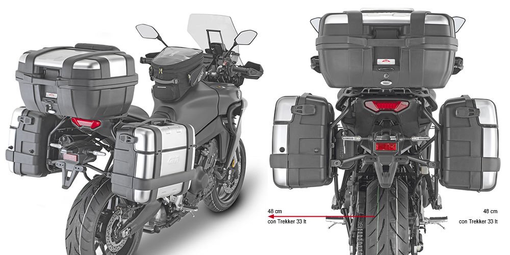 GIVI PLO2159MK YAMAHA TRACER 9 / TRACER 9 GT (21-23) YAN ÇANTA TAŞIYICI