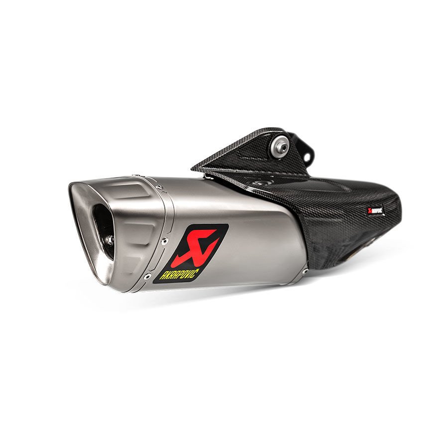 AKRAPOVIC S-Y10SO18-HAPLT YAMAHA R1 (15-24) SLIP-ON LINE (TITANIUM) EGZOZ