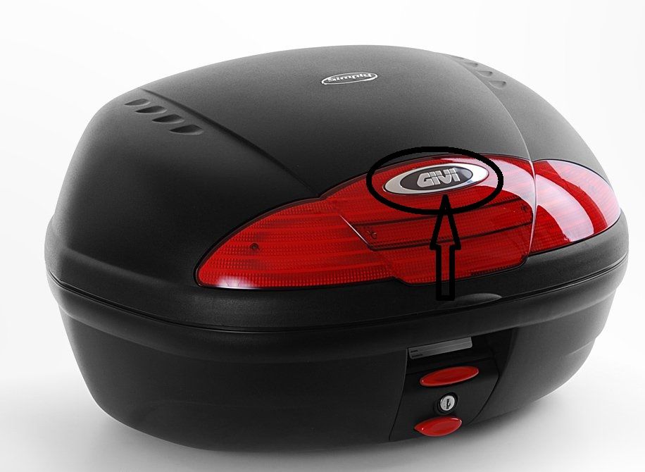 GIVI Z451 ÇANTA OVAL AMBLEM E450