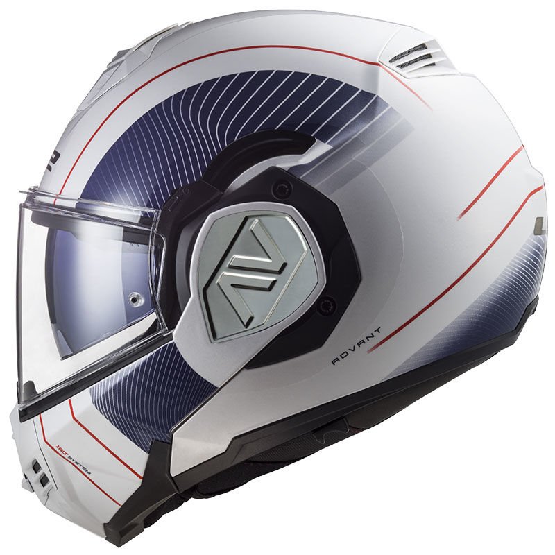 LS2 ADVANT COOPER BEYAZ-MAVİ KASK