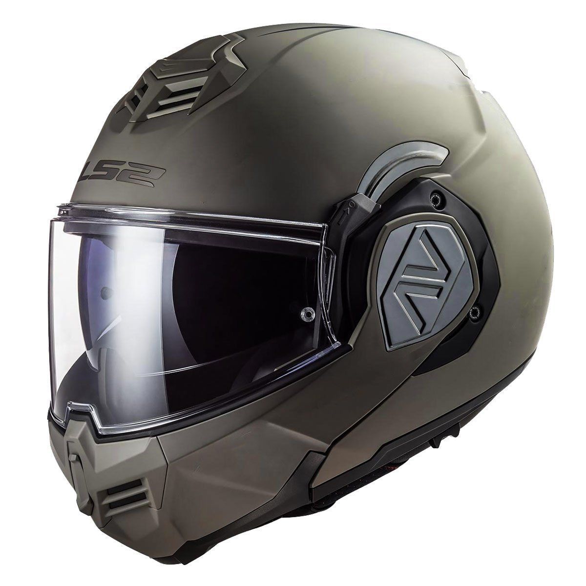 LS2 ADVANT MAT SİYAH KASK Mat Kum - L