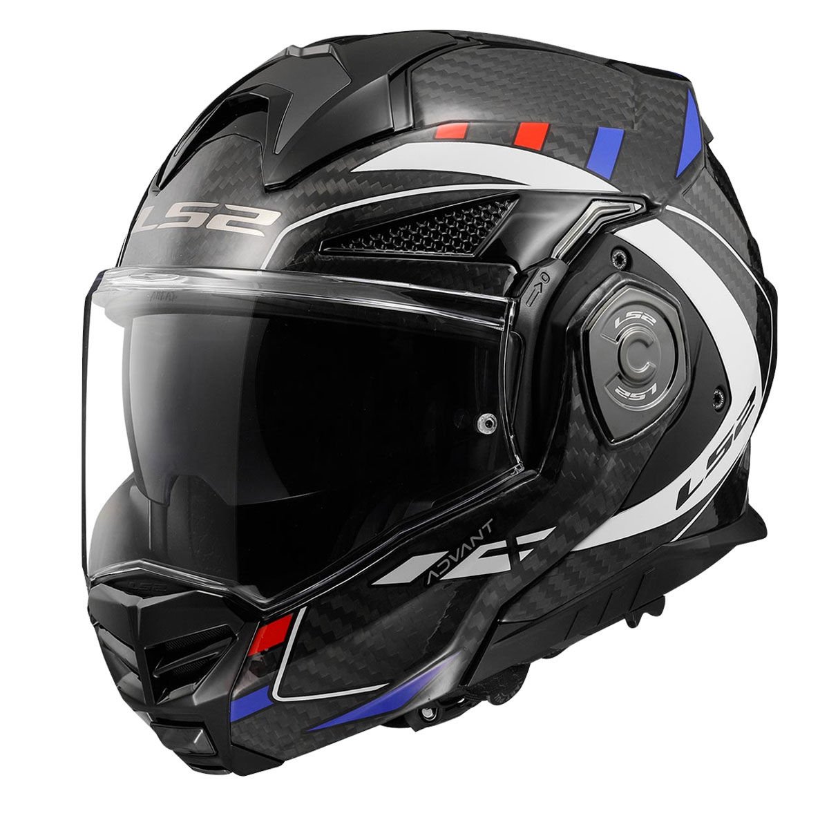 LS2 ADVANT X KARBON FUTURE KIRMIZI KASK Beyaz - XL