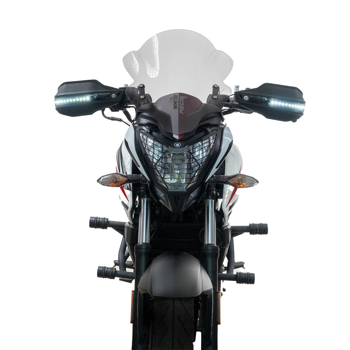 GP Kompozit Bajaj Dominar 250 / 400 2017-2024 Uyumlu Led Sinyalli Elcik Koruma Siyah