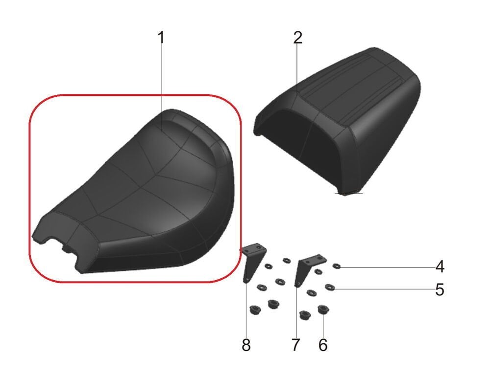 Sürücü Koltuğu - PİLDER 125