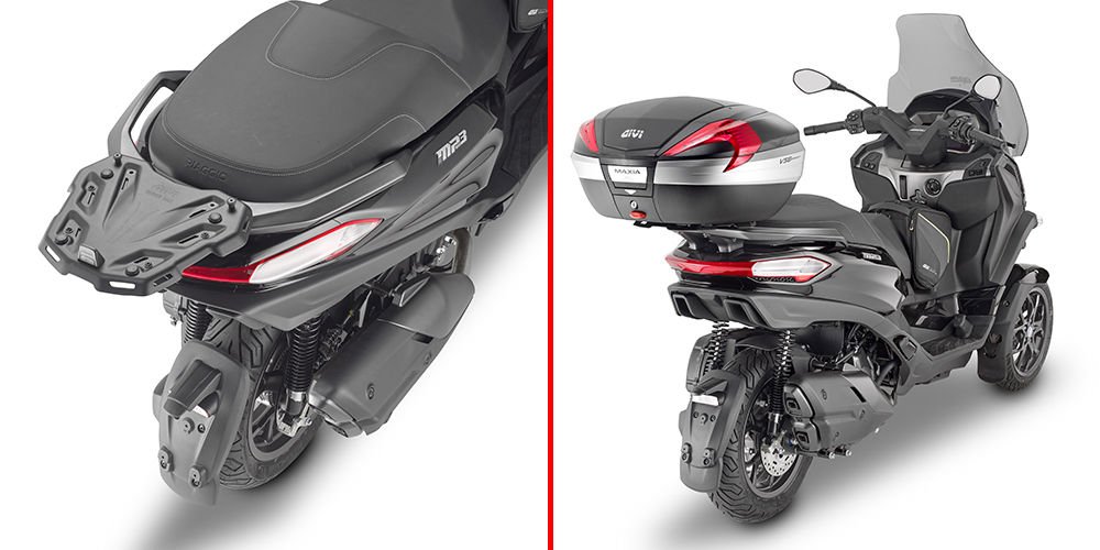 GIVI SR5619 PIAGGIO MP3 HPE 400-400 SPORT - 530 EXCLUSIVE (22-23) ARKA ÇANTA TAŞIYICI