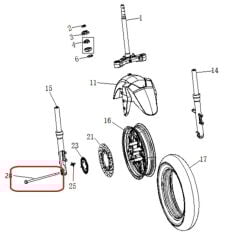 Xsuv 250 Ön Teker Mili