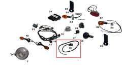 Spyder 250 Yan Sehpa Müşürü