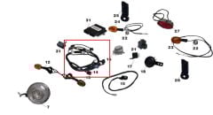 Daytona 125 Ana Tesisat