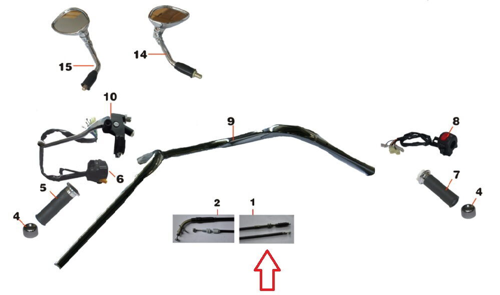 Daytona 125 Debriyaj Teli