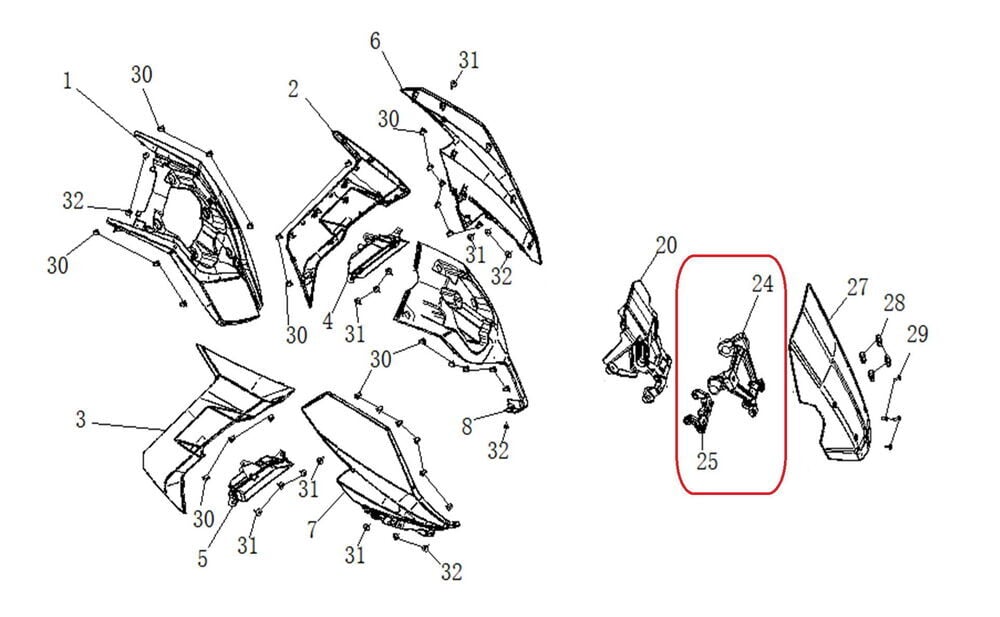 Xsuv 250 Siperlik Cam Mekanizması