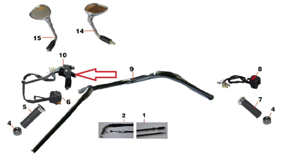 Daytona 125 Debriyaj Kütüğü + Debriyaj Maneti