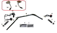 Daytona 125 Ayna Takımı