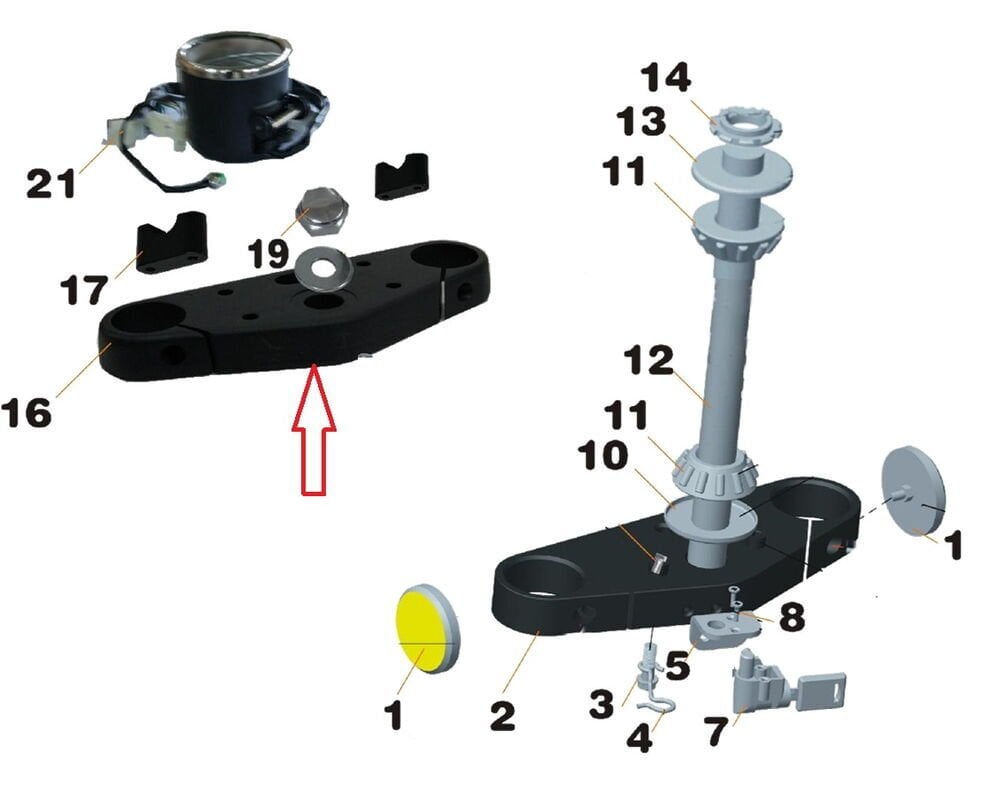 Daytona 125 Üst Mesnet