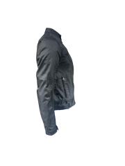 REVERTECH AURA - Siyah / Terletmeyen Fileli Kumaş - Bel, Dirsek ve Sırt Korumalı Motosiklet Montu