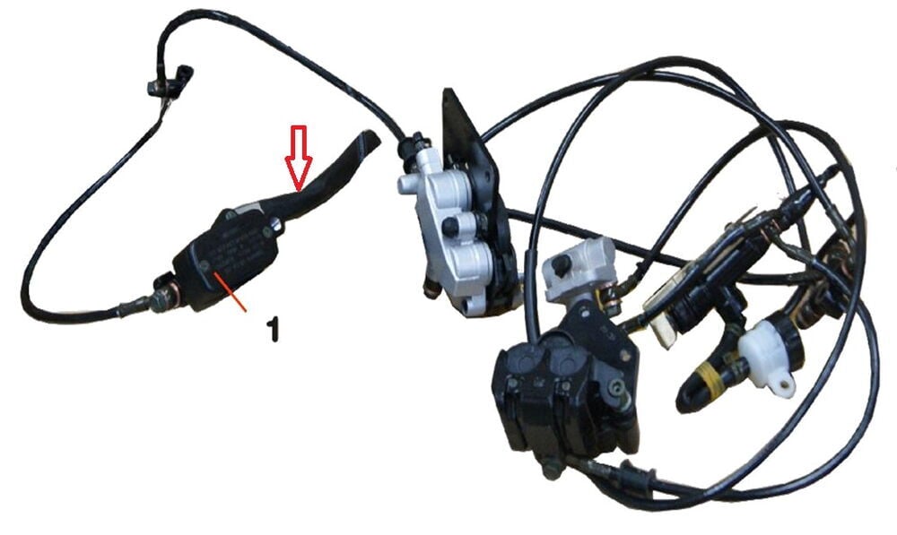 Daytona 125 Ön Fren Maneti