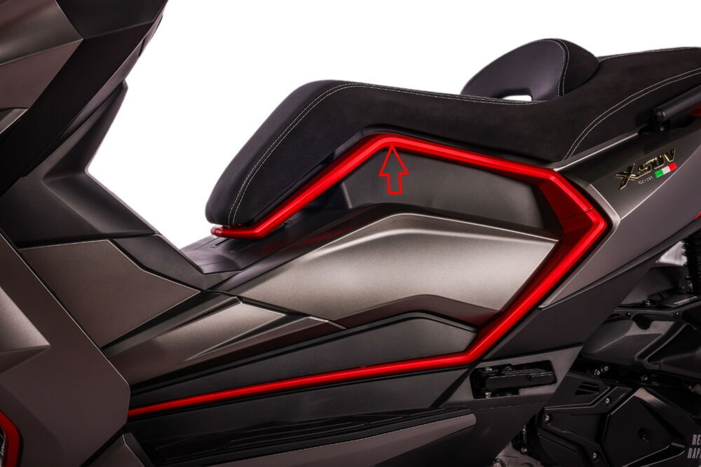 Xsuv 250 Sele Altı Kedor Kapağı Mat Kırmızı Sol