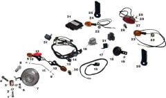 Daytona 250 V Ön Sinyal Sağ