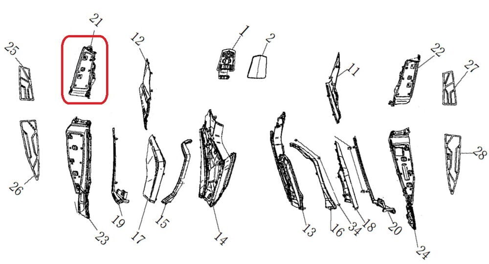 Xsuv 250 Ayak Basamak Sol Üst