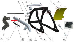 Daytona 250 V Zincir Kapağı