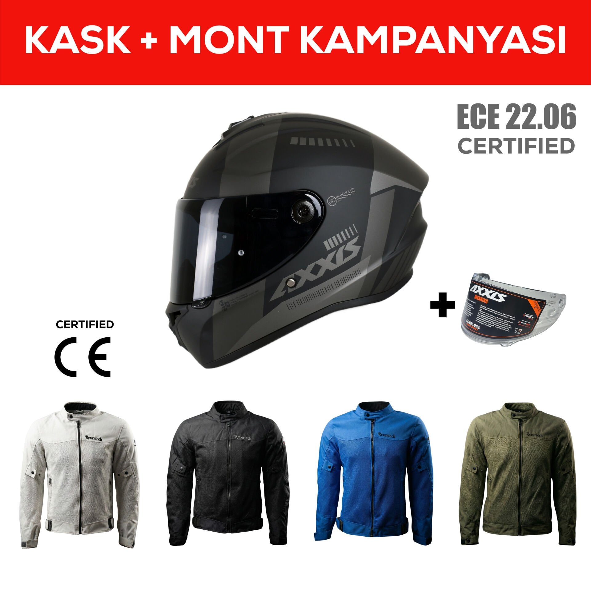 Draken S MP4 B1 / Mat Siyah Full Face Motosiklet Kaskı - İntercom Uyumlu, DOT VE ECE 22.06