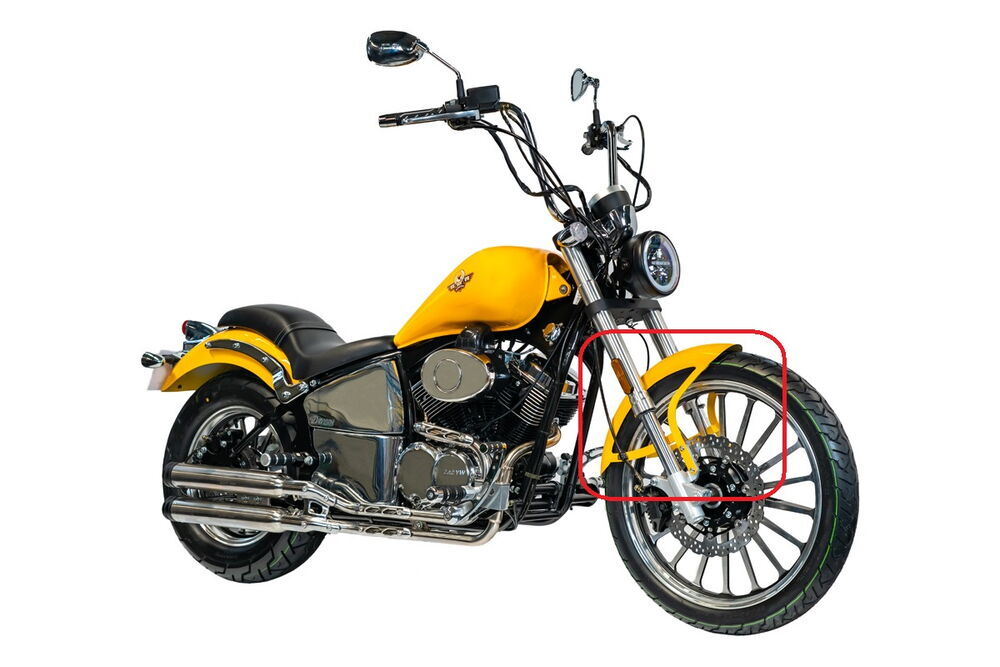 Daytona 250 V Ön Çamurluk Sarı