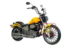 Daytona 250 V Ön Çamurluk Sarı