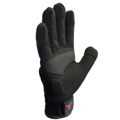 CRAZYBULL EAGLE - Pembe / Su ve Rüzgar Geçirmez Kışlık Kadın Motosiklet Eldiveni