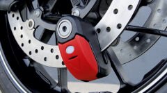 RADIKAL / RK10 Dövme Çelik Onaylı Motosiklet Disk Kilit Alarmı 120db Güçlendirilmiş Su Geçirmez Kilit