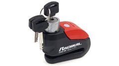 RADIKAL / RK10 Dövme Çelik Onaylı Motosiklet Disk Kilit Alarmı 120db Güçlendirilmiş Su Geçirmez Kilit