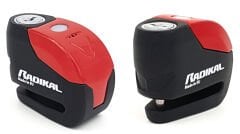 RADIKAL / RK9 Motosiklet Disk Kilit Alarmı 120db Güçlendirilmiş Su Geçirmez Kilit