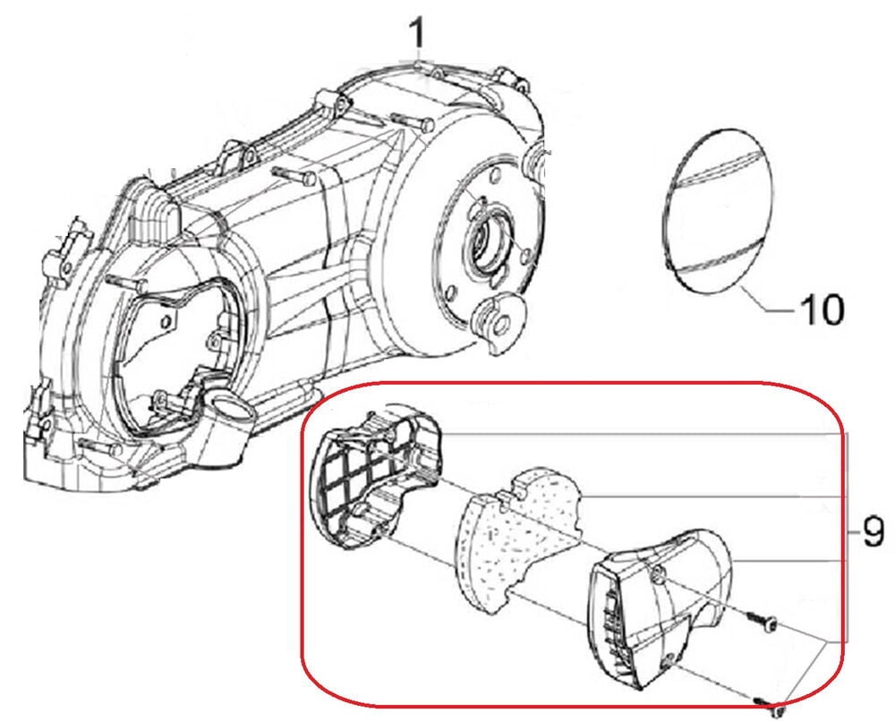 Xsuv 250 Debriyaj Filtre Gurubu Komple