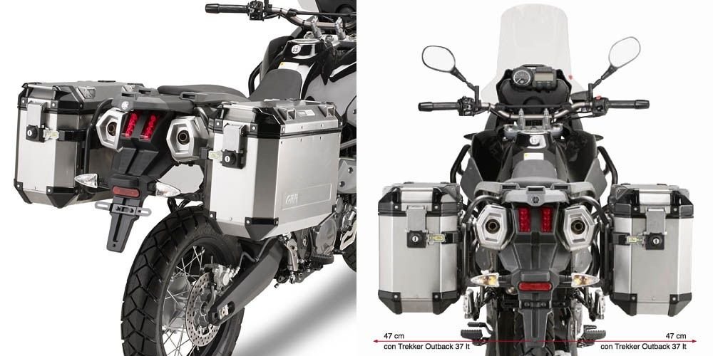 GIVI PL1111CAM HONDA NC 700 X-S - NC 750 X-S - NC 750 X-S DCT (12-15) YAN ÇANTA TAŞIYICI