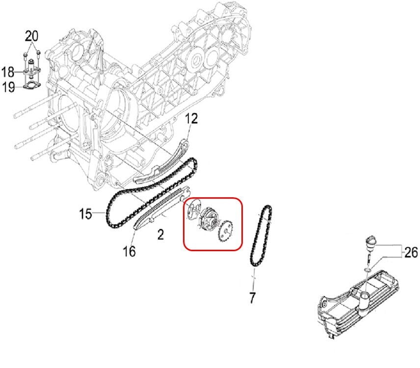 Xsuv 250 Yağ Pompası