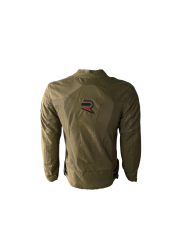 REVERTECH AURA - Haki Yeşil / Terletmeyen Fileli Kumaş - Bel, Dirsek ve Sırt Korumalı Motosiklet Montu