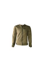 REVERTECH AURA - Haki Yeşil / Terletmeyen Fileli Kumaş - Bel, Dirsek ve Sırt Korumalı Motosiklet Montu S