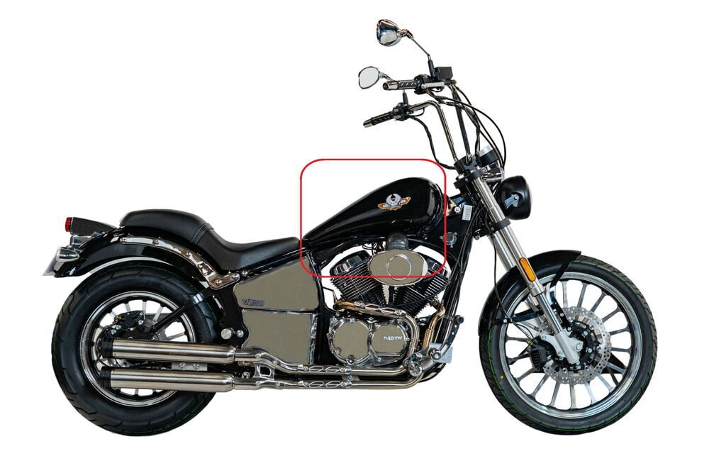 Daytona 250 V Benzin Deposu Siyah