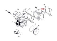 F320 Silindir Alt Conta