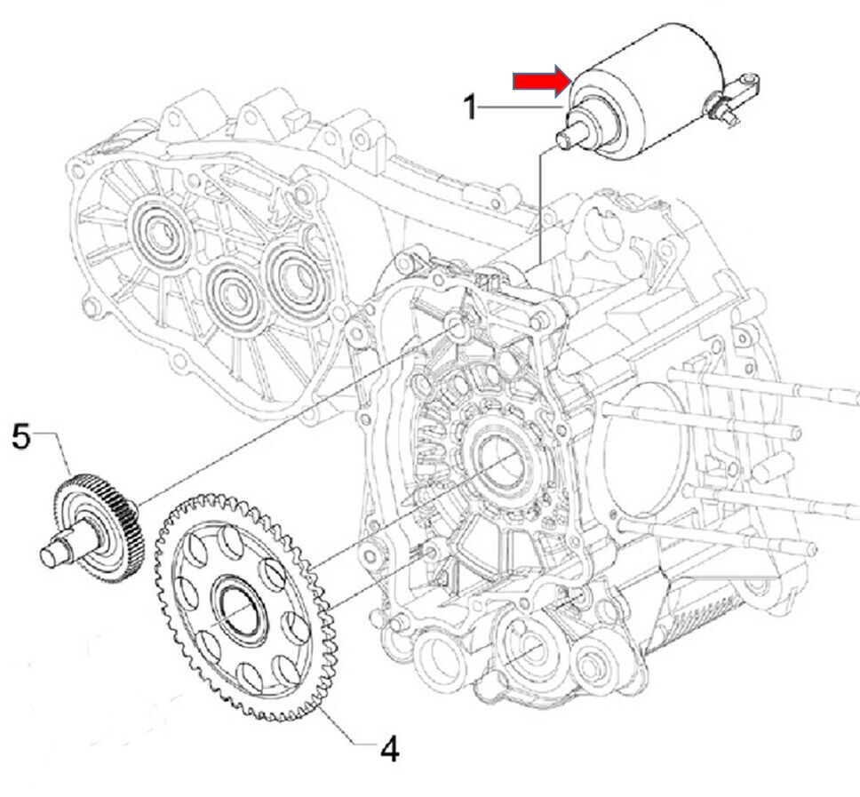 Xsuv 250 Marş Motoru