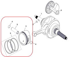 F320 Piston Segman Set