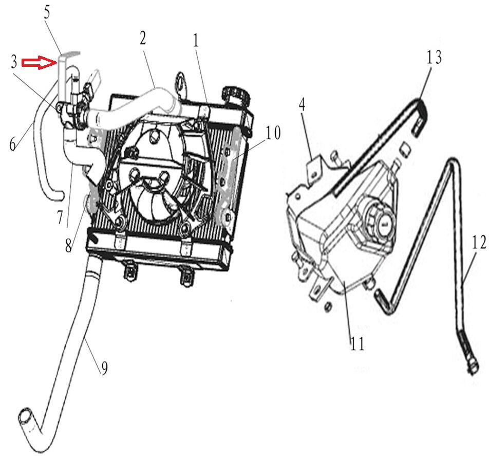 DY 250 Termostat Sabitleme Braketi