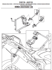 GIVI PLR1110 HONDA VFR 1200X CROSSTOURER (12-19) YAN ÇANTA TAŞIYICI
