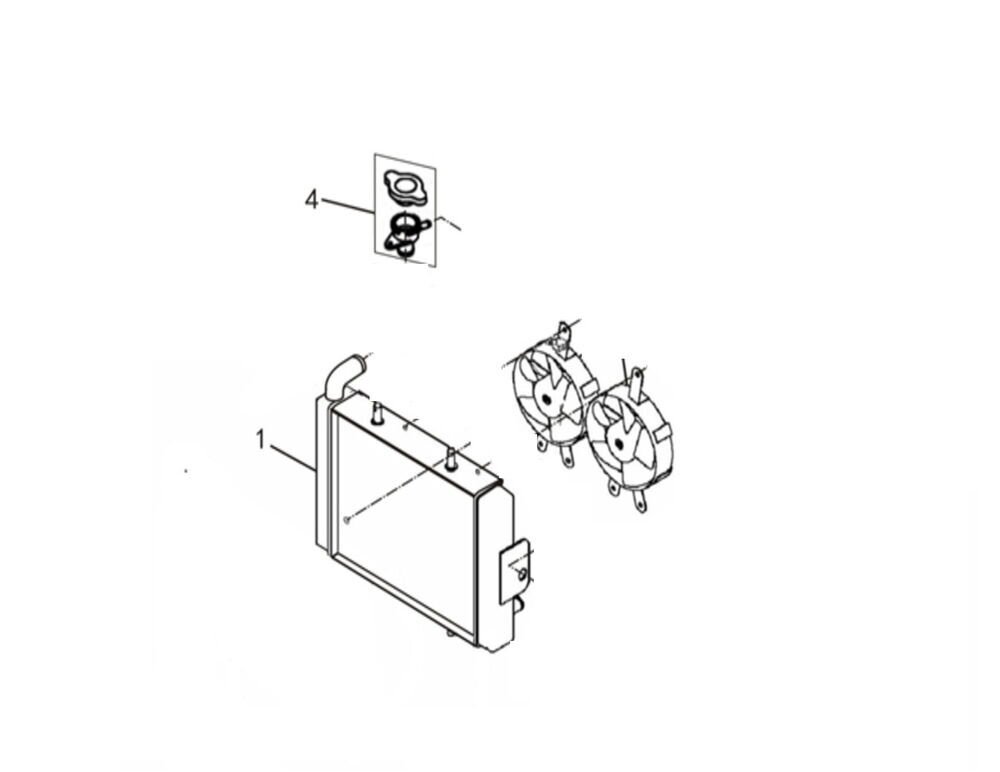 F320 Radyatör Komple