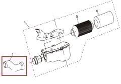 F320 Hava Filtre Borusu