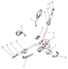 Xsuv 125 Gidon Alt Bağlantı