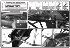 GIVI PL447 KAWASAKI VERSYS 650 (06-09) YAN ÇANTA TAŞIYICI